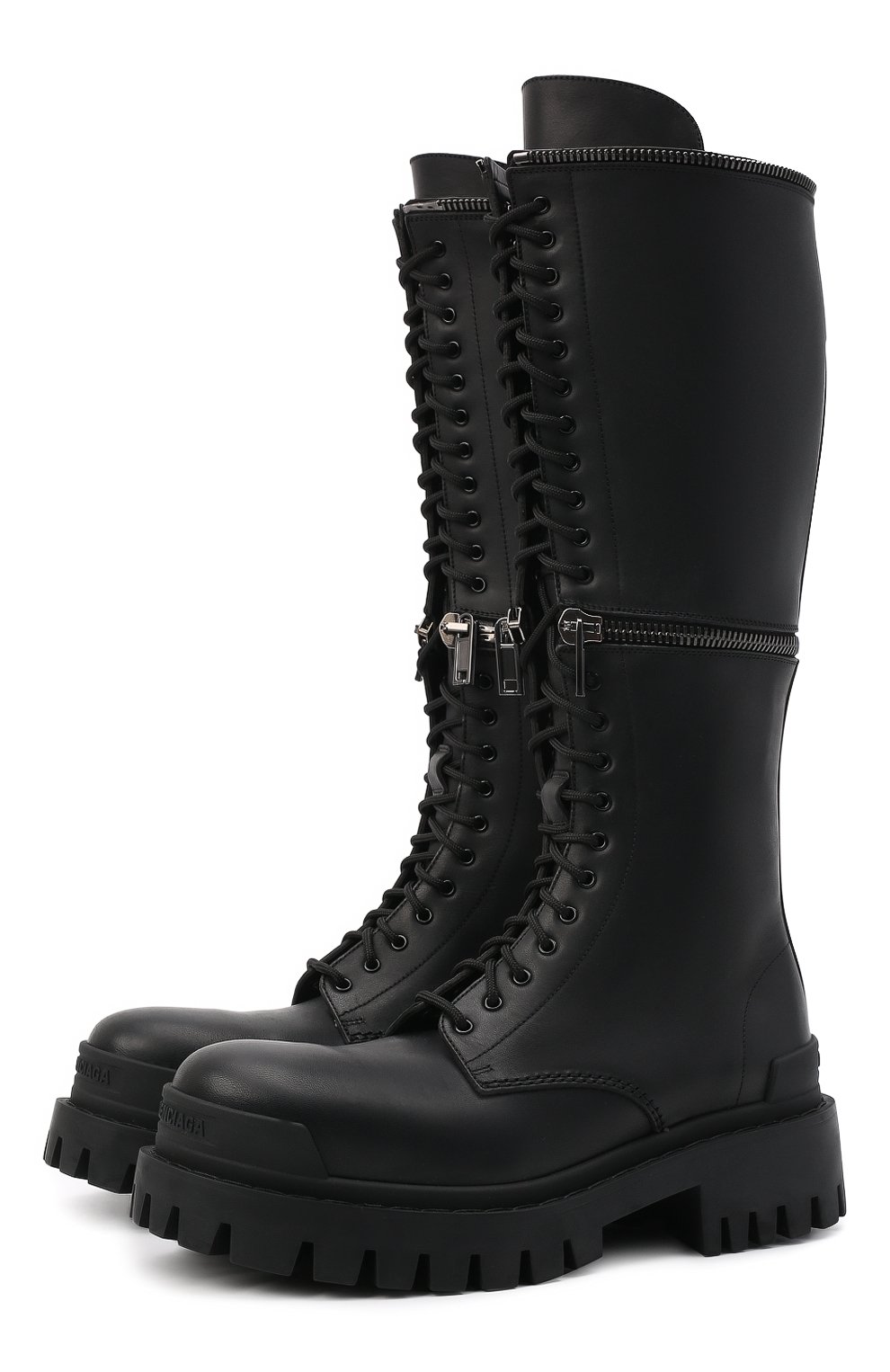 Кожаные сапоги master BALENCIAGA, арт. 664713/WA901, фото 1