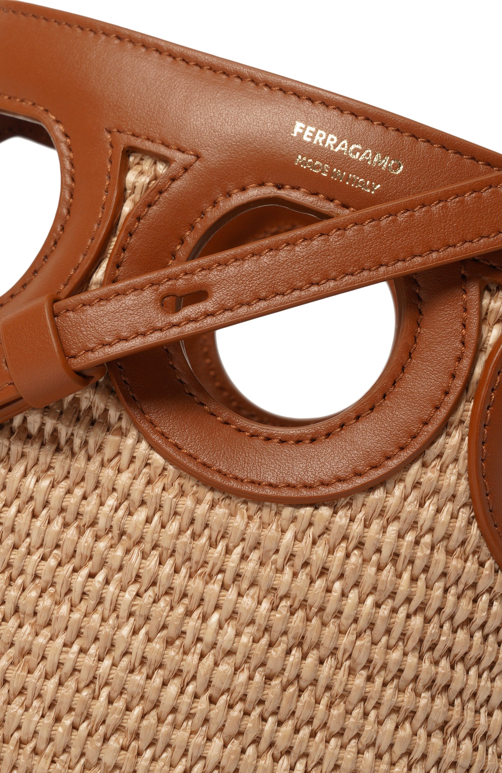 Сумка-тоут gancini  FERRAGAMO, арт. 220952/783842, фото 6