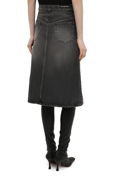 Джинсовая юбка BALENCIAGA, арт. 646913/TBP47, фото 4