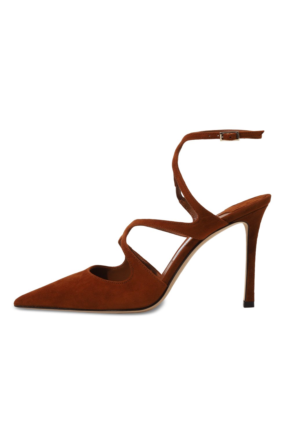 Замшевые туфли azia 95 JIMMY CHOO, арт. AZIA PUMP 95/SUE, фото 4