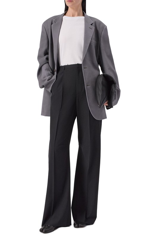 Брюки MM6 S52KA0555/M35436 Чёрный  S52KA0555/M35436 Фото 2