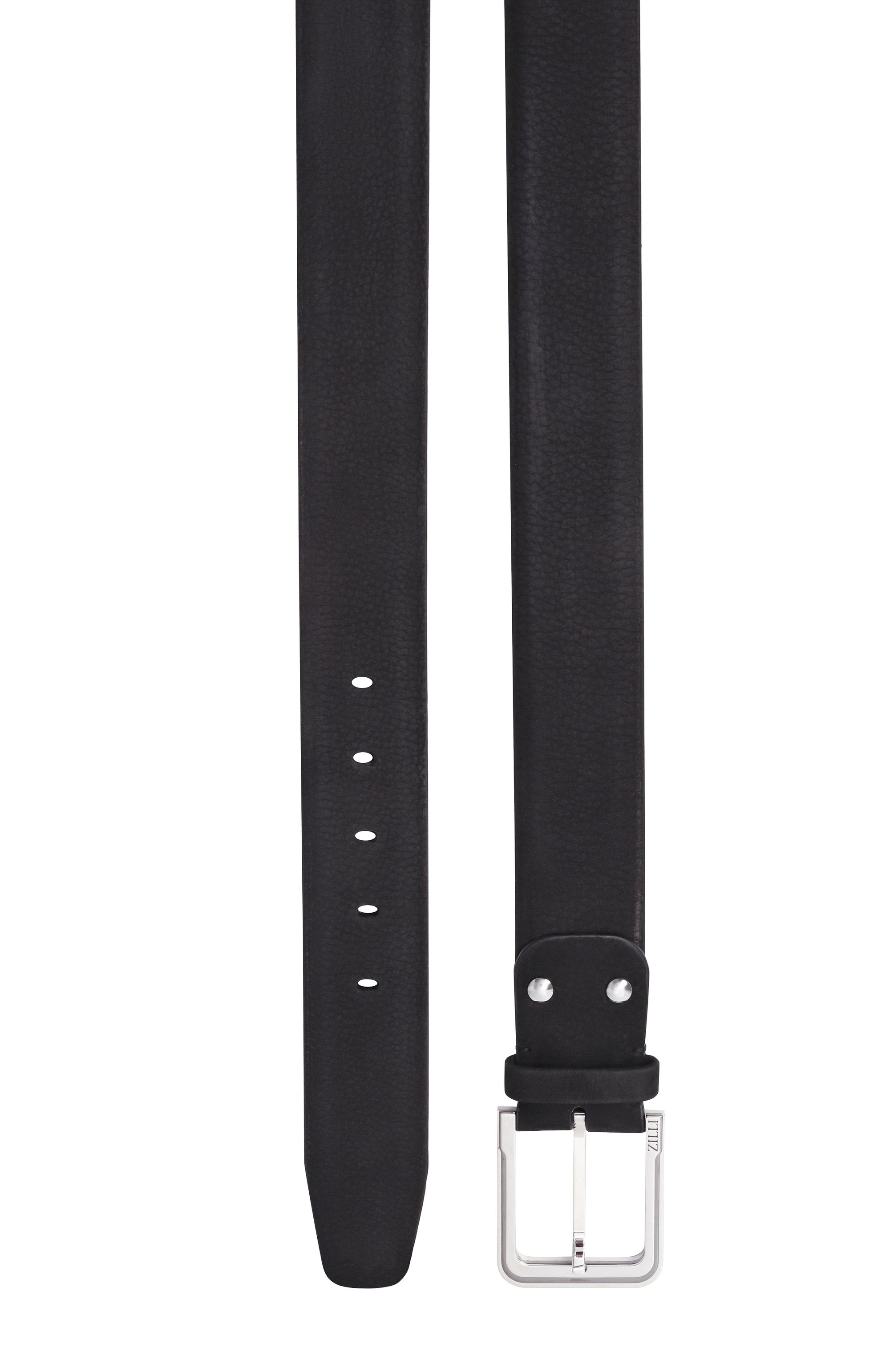 Ремень из нубука ZILLI, арт. B12040M1982VPALRU, фото 3