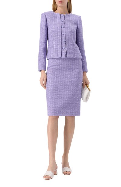 Твидовая юбка EMPORIO ARMANI, арт. EW001453/AF12520, фото 2