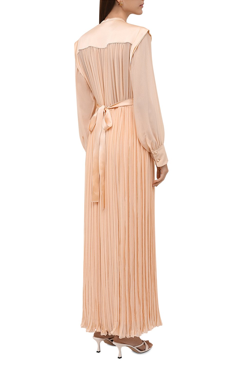 Шелковое платье CHLOÉ, арт. CHC21WR030003, фото 4