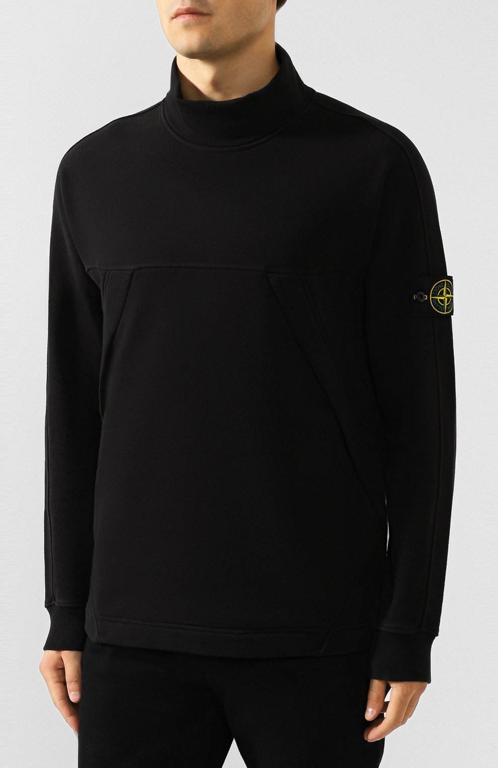 Хлопковая водолазка STONE ISLAND, арт. 711561820, фото 3