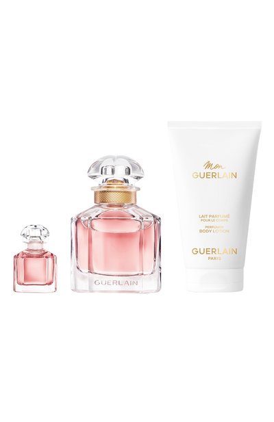 Набор mon guerlain (50+5+75ml) GUERLAIN бесцветного цвета по цене 12250 руб., арт. G014893, фото 2 Набор mon guerlain (50+5+75ml) GUERLAIN, арт. G014893, фото 2