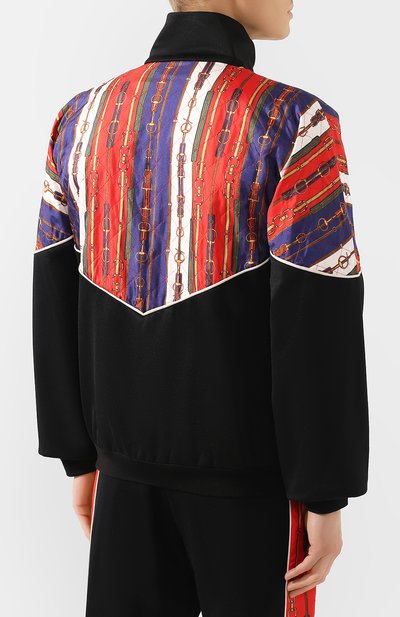 Шелковый бомбер GUCCI, арт. 575740/XJBA8, фото 4
