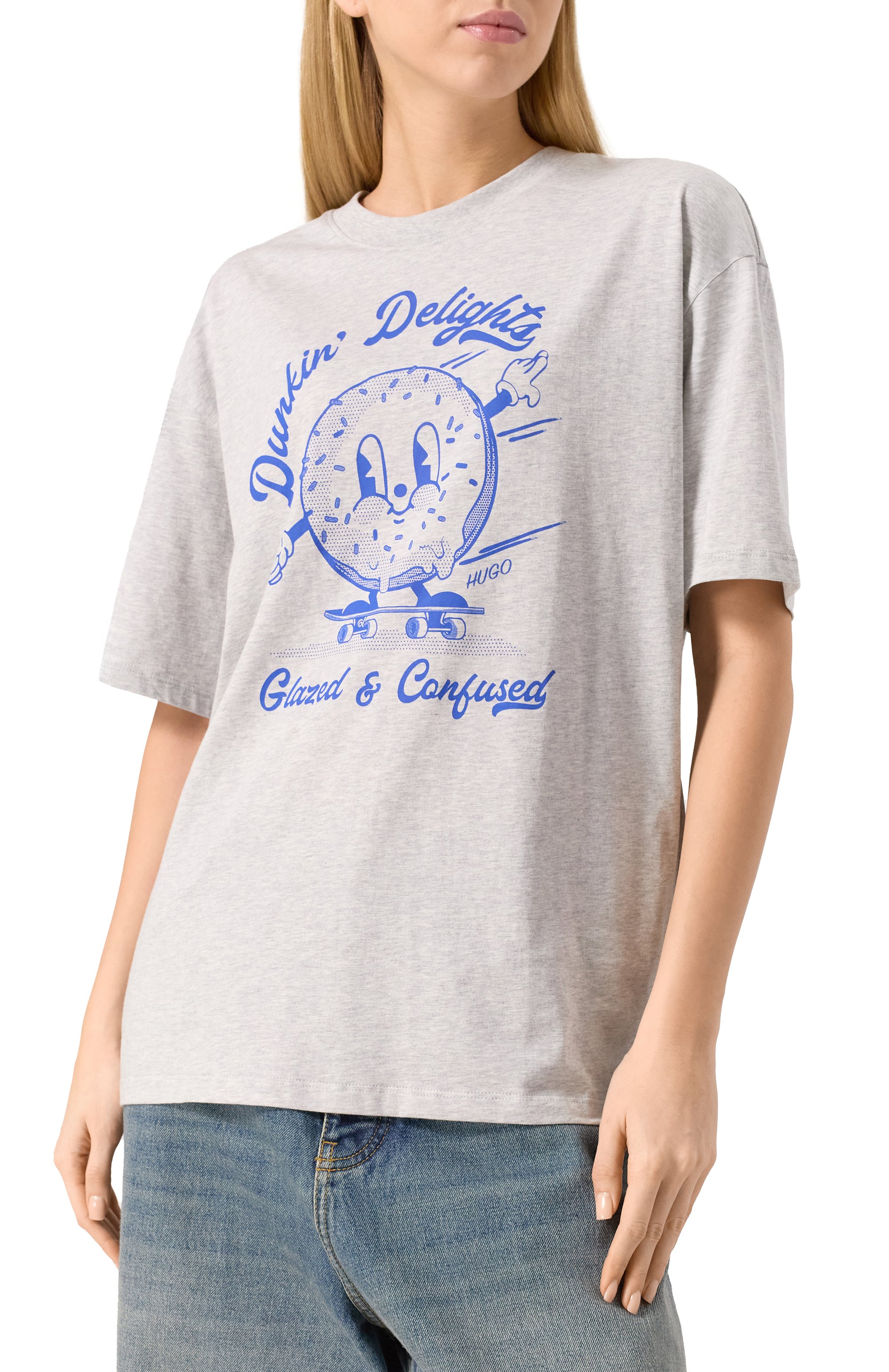 Хлопковая футболка HUGO BLUE, арт. 50533976, фото 3