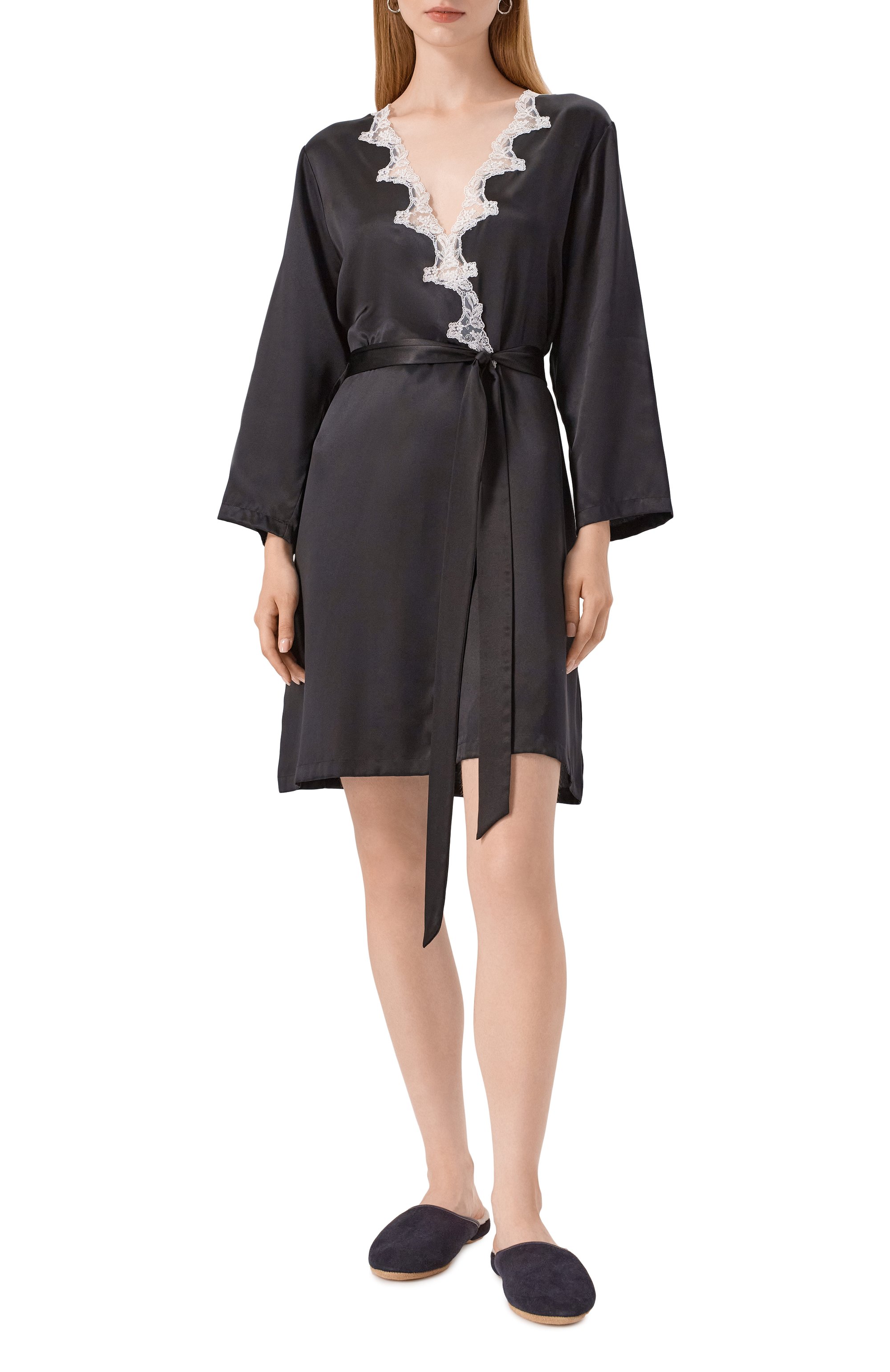 Шелковый халат EVA B.BITZER, арт. 29314463, фото 2