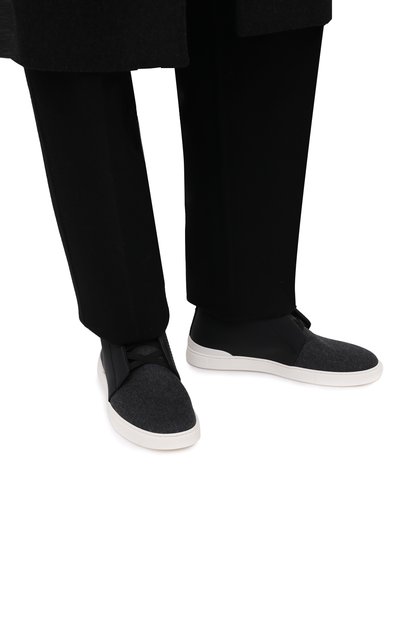 Комбинированные кеды triple stitch ZEGNA, арт. A5221X-LHG0M, фото 3