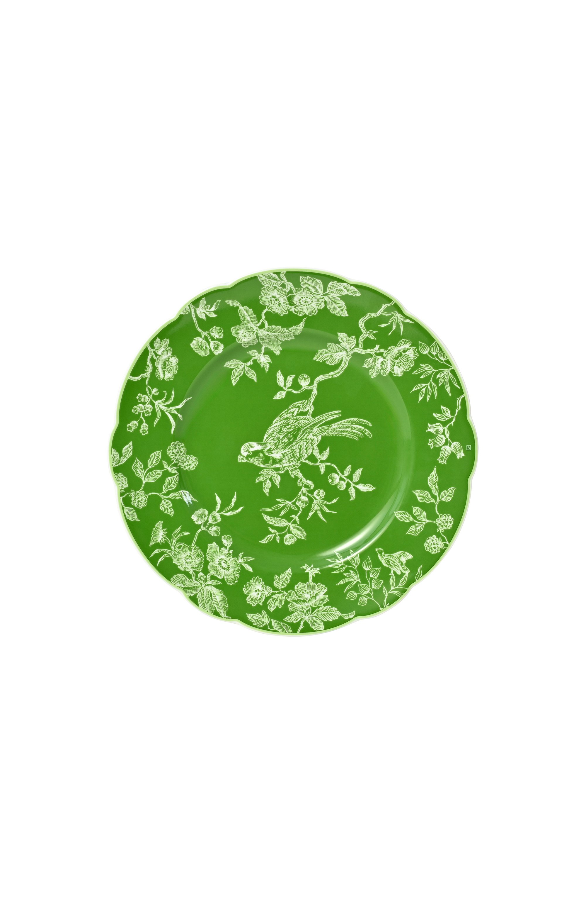 Салатная тарелка albertine fond couleur BERNARDAUD зеленого цвета по цене 8995 руб., арт. 2614/17, фото 1 Салатная тарелка albertine fond couleur BERNARDAUD, арт. 2614/17, фото 1