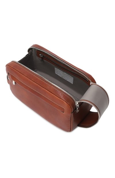 Несессер BRUNELLO CUCINELLI коричневого цвета по цене 145000 руб., арт. MWZIBU334, фото 3 Несессер BRUNELLO CUCINELLI, арт. MWZIBU334, фото 3