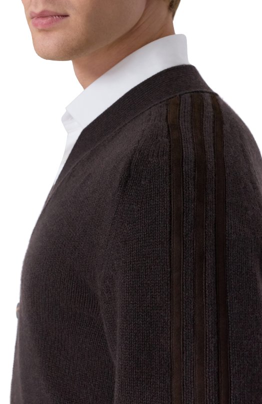 Кашемировый кардиган MVST M25.1MM.K014/K003 Коричневый  M25.1MM.K014/K003 Фото 5