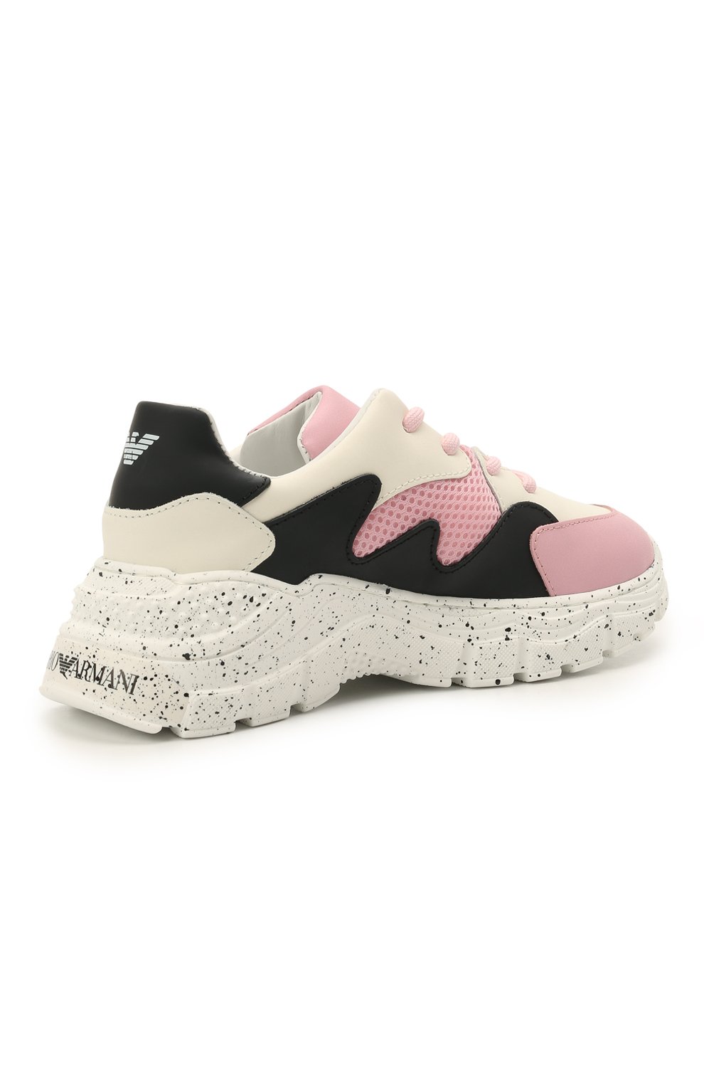 Кожаные кроссовки EMPORIO ARMANI, арт. XYX008/X0I56/35-40, фото 3