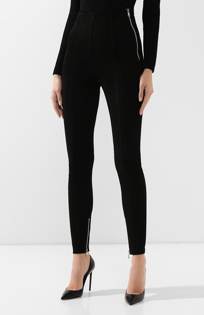 Кожаные брюки BALMAIN, арт. SF15913/L066, фото 3