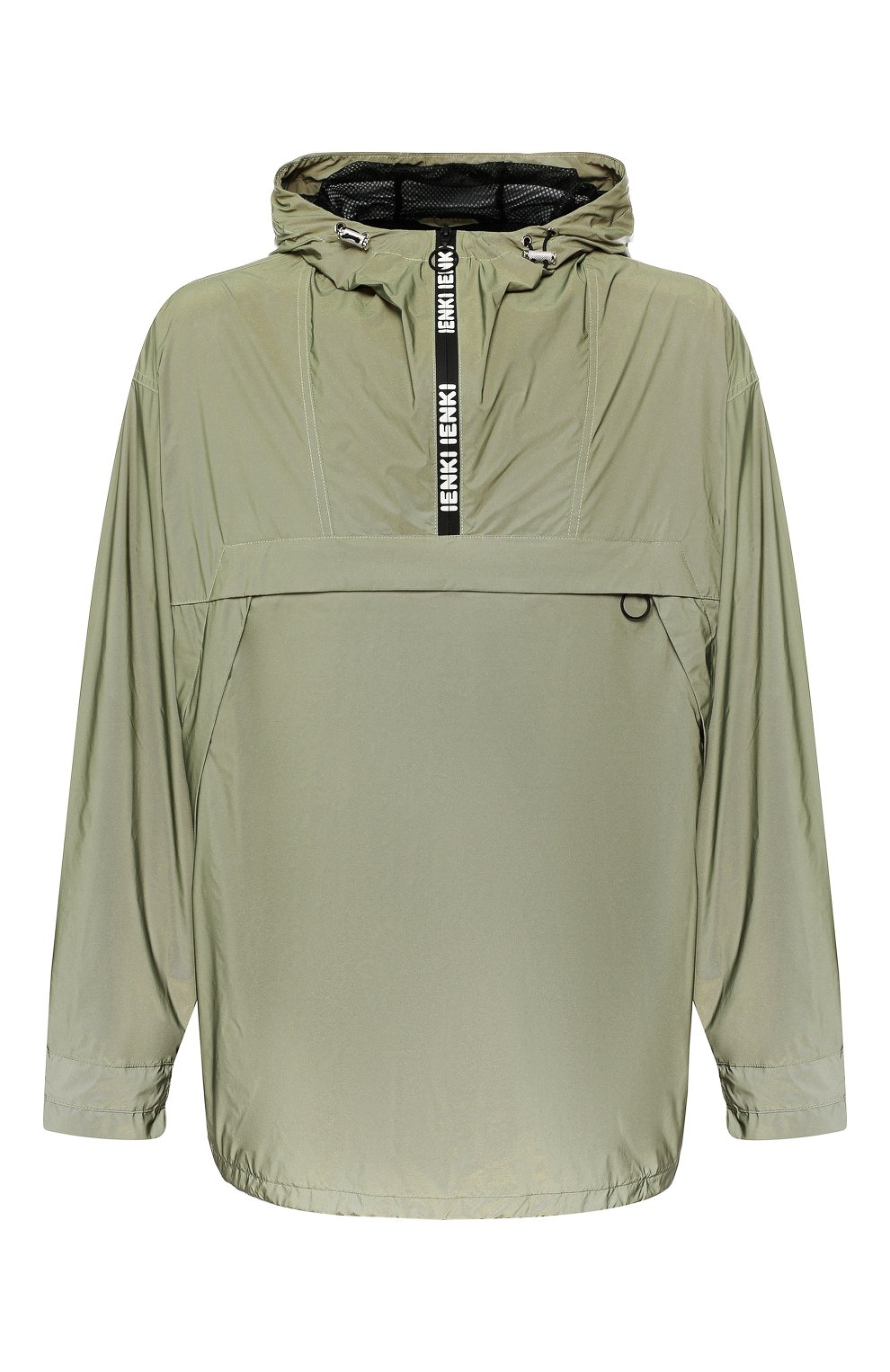 Анорак с капюшоном IENKI IENKI зеленого цвета по цене 74500 руб., арт. AN0RAK MAN/REFLECTIVE NYL0N, фото 1 Анорак с капюшоном IENKI IENKI, арт. AN0RAK MAN/REFLECTIVE NYL0N, фото 1
