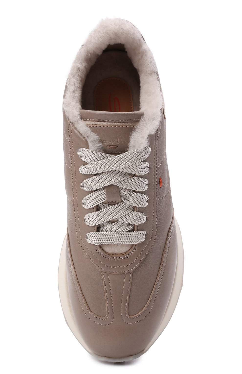 Кожаные кроссовки SANTONI, арт. WBNR60899PSGPEKAE50, фото 5