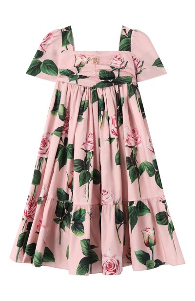 Хлопковое платье DOLCE & GABBANA, арт. L53DE7/HS5S7/2-6
