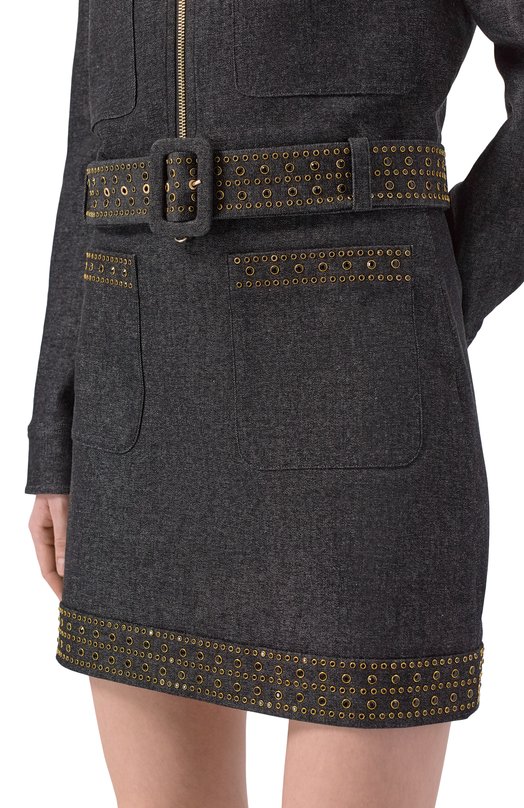 Джинсовая юбка Elie Saab SK241EF25/DE002 Синий  SK241EF25/DE002 Фото 5