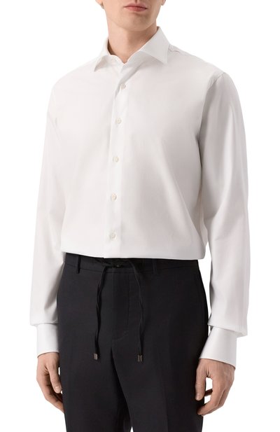 Хлопковая сорочка ALESSANDRO GHERARDI, арт. BR1M-2G-7T/M043, фото 3