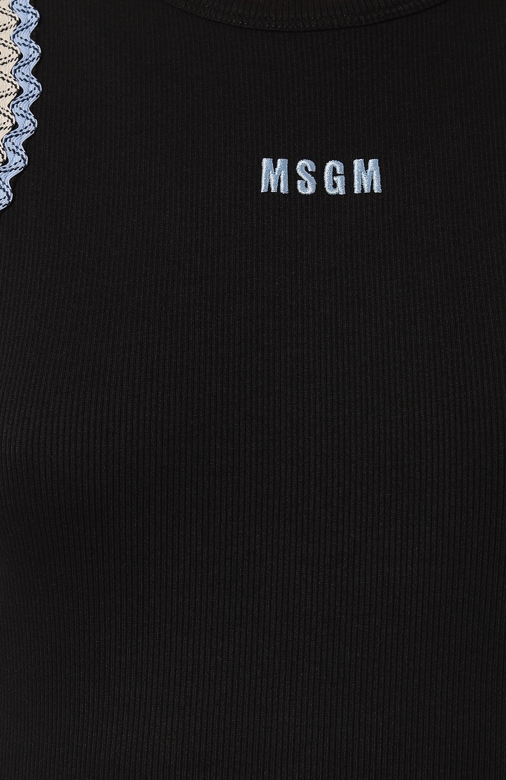 Хлопковое платье MSGM, арт. 3642MDA79/247108, фото 5