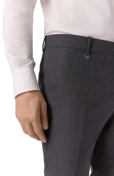 Шерстяные брюки BURBERRY, арт. 8111862, фото 5