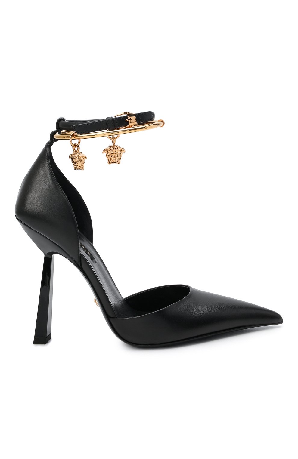 Кожаные туфли VERSACE, арт. DST569P/DVT2P, фото 6