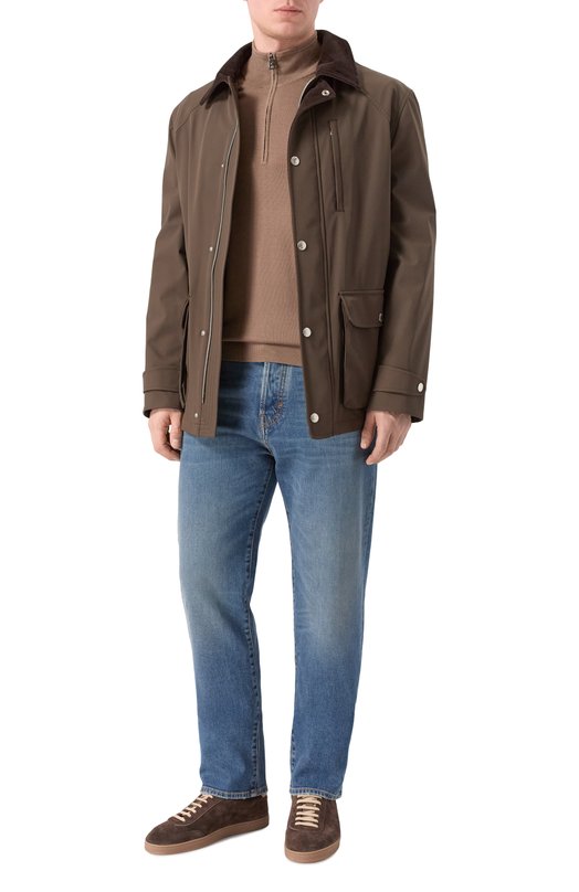 Шерстяной джемпер Bogner 88529785 Коричневый  88529785 Фото 2