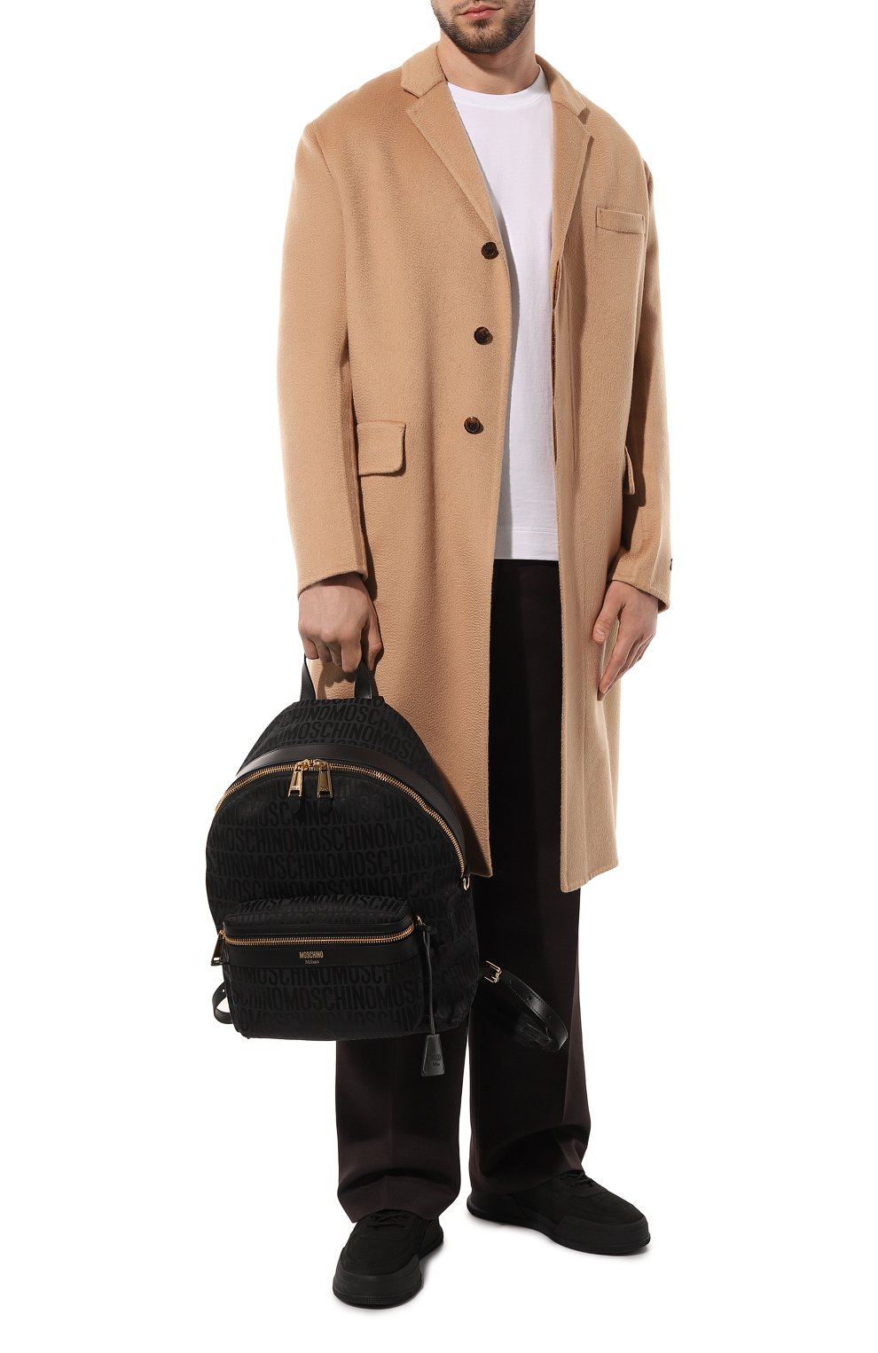 Текстильный рюкзак MOSCHINO черного цвета по цене 71950 руб., арт. A7601/8268, фото 7 Текстильный рюкзак MOSCHINO, арт. A7601/8268, фото 7