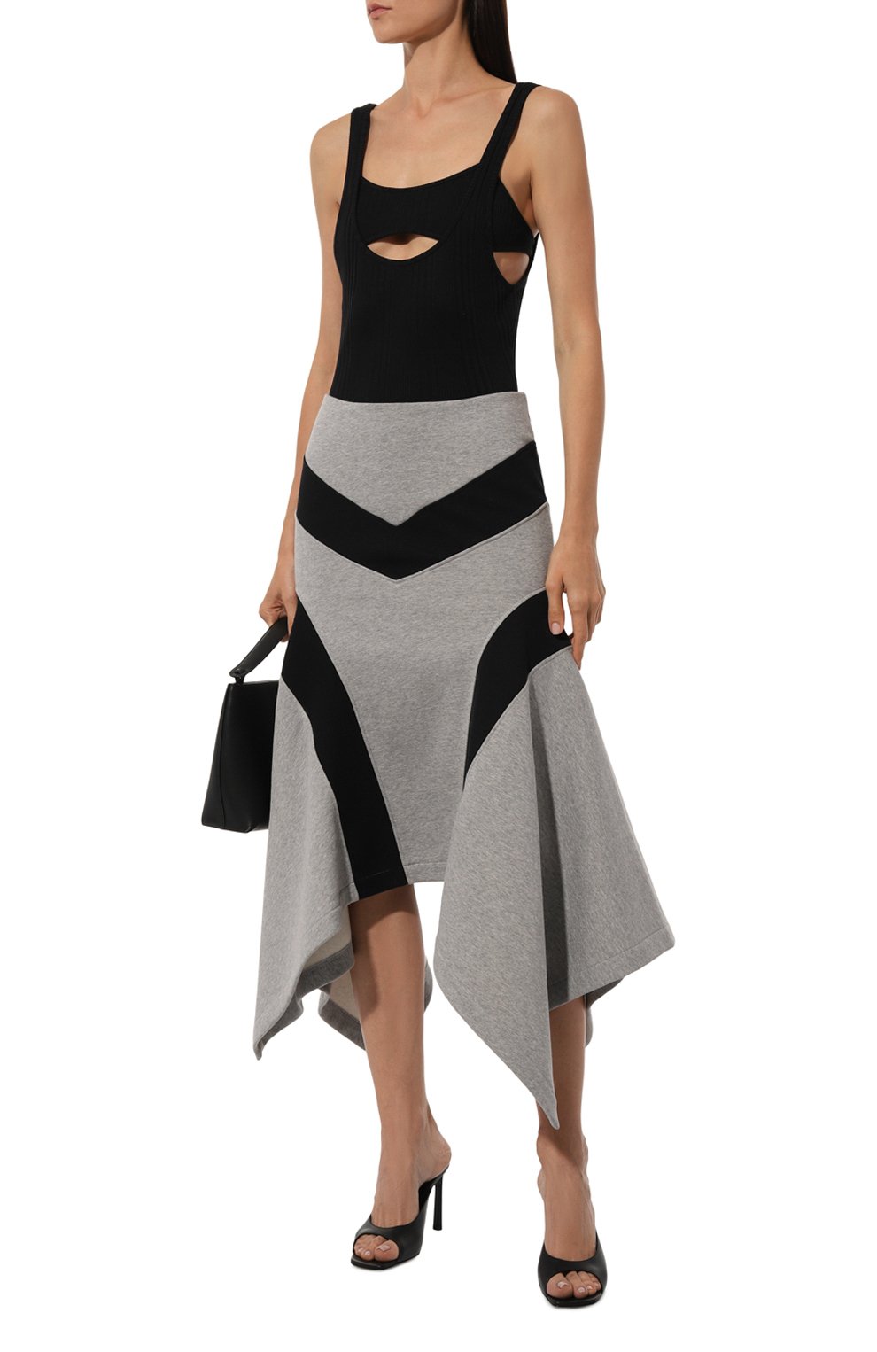 Хлопковая майка THE ATTICO, арт. 247WCT322, фото 2