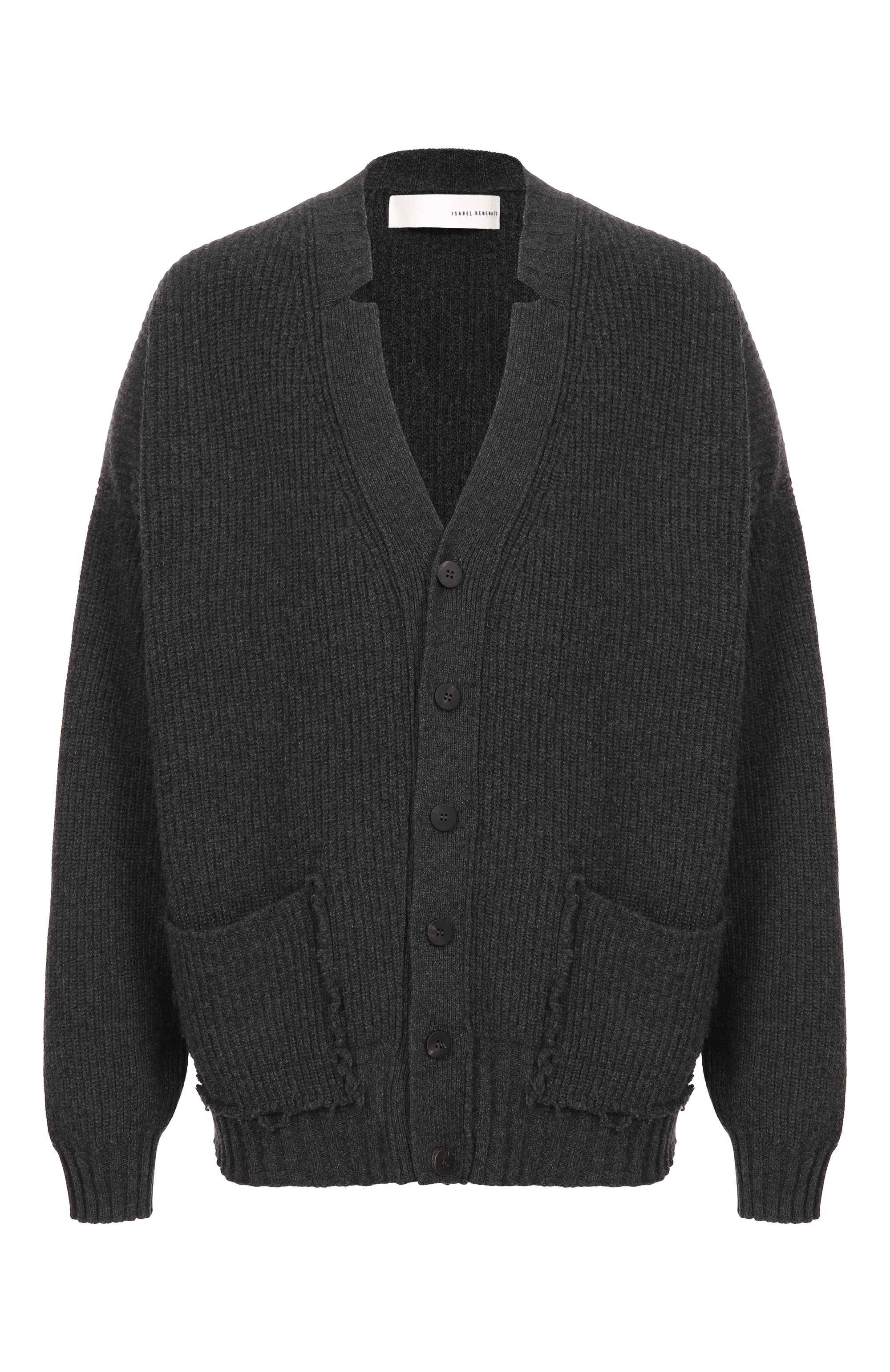 Кардиган из кашемира и шерсти ISABEL BENENATO, арт. UK41S26, фото 1