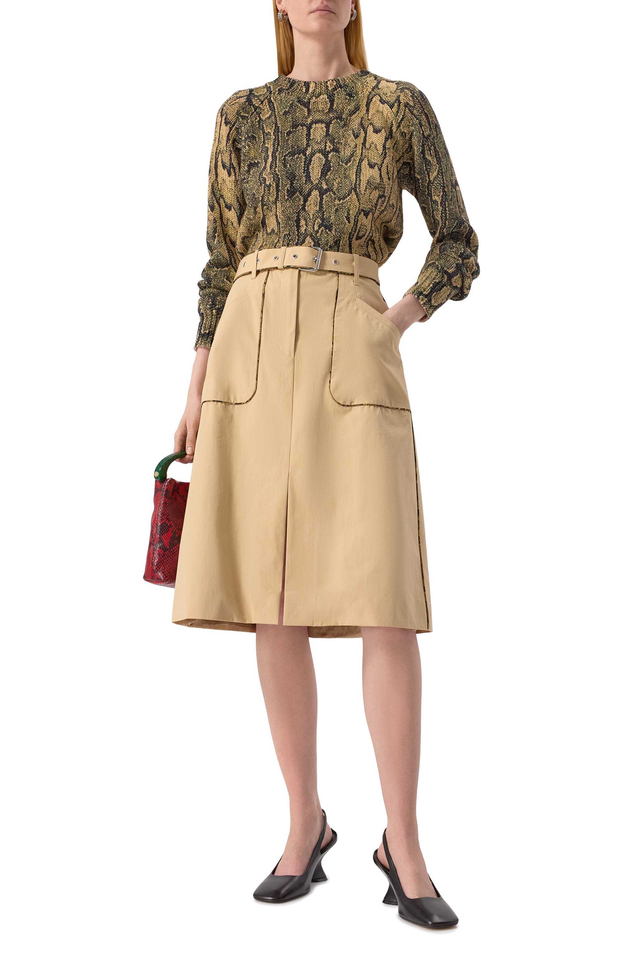 Свитер из вискозы и хлопка DRIES VAN NOTEN, арт. 251-011243-1714, фото 2