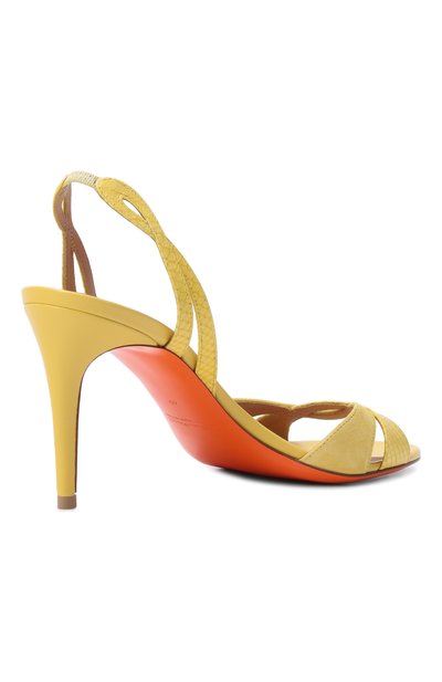 Кожаные босоножки SANTONI, арт. WHIG72010HA2NWLW, фото 5