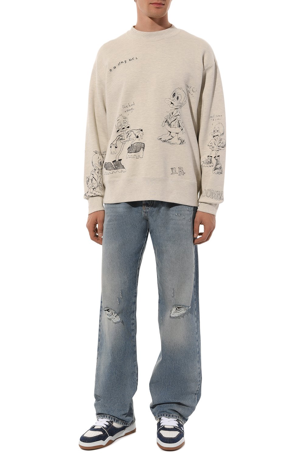 Джинсы PALM ANGELS, арт. PMYA044F24DEN001, фото 2