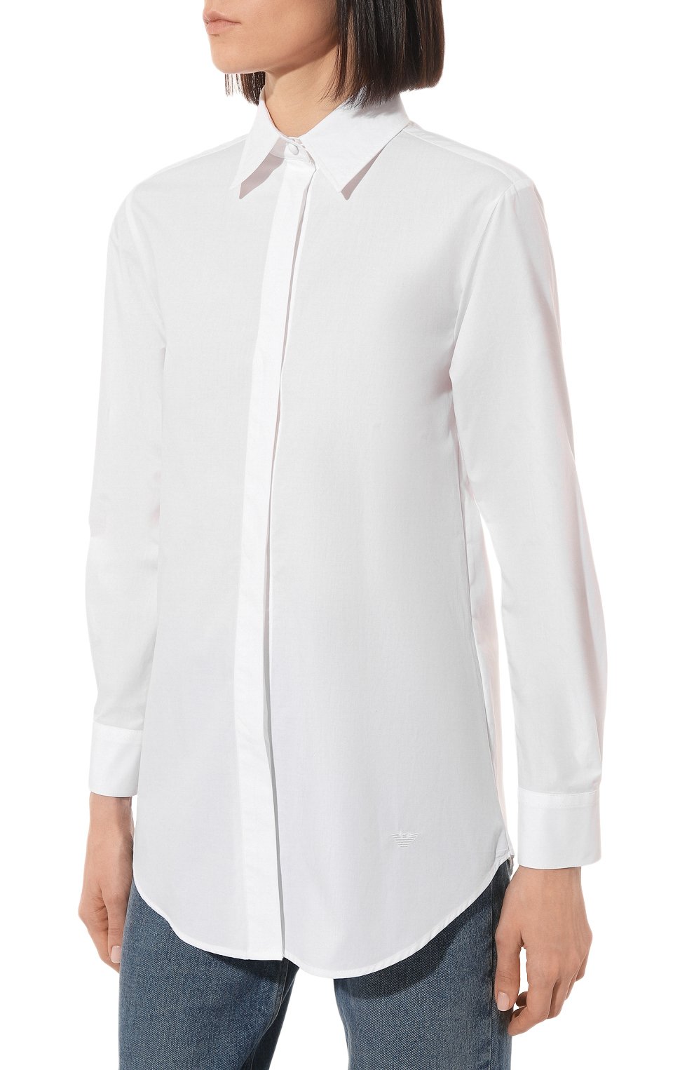 Хлопковая рубашка EMPORIO ARMANI, арт. 3R2C74/2N0FZ, фото 3