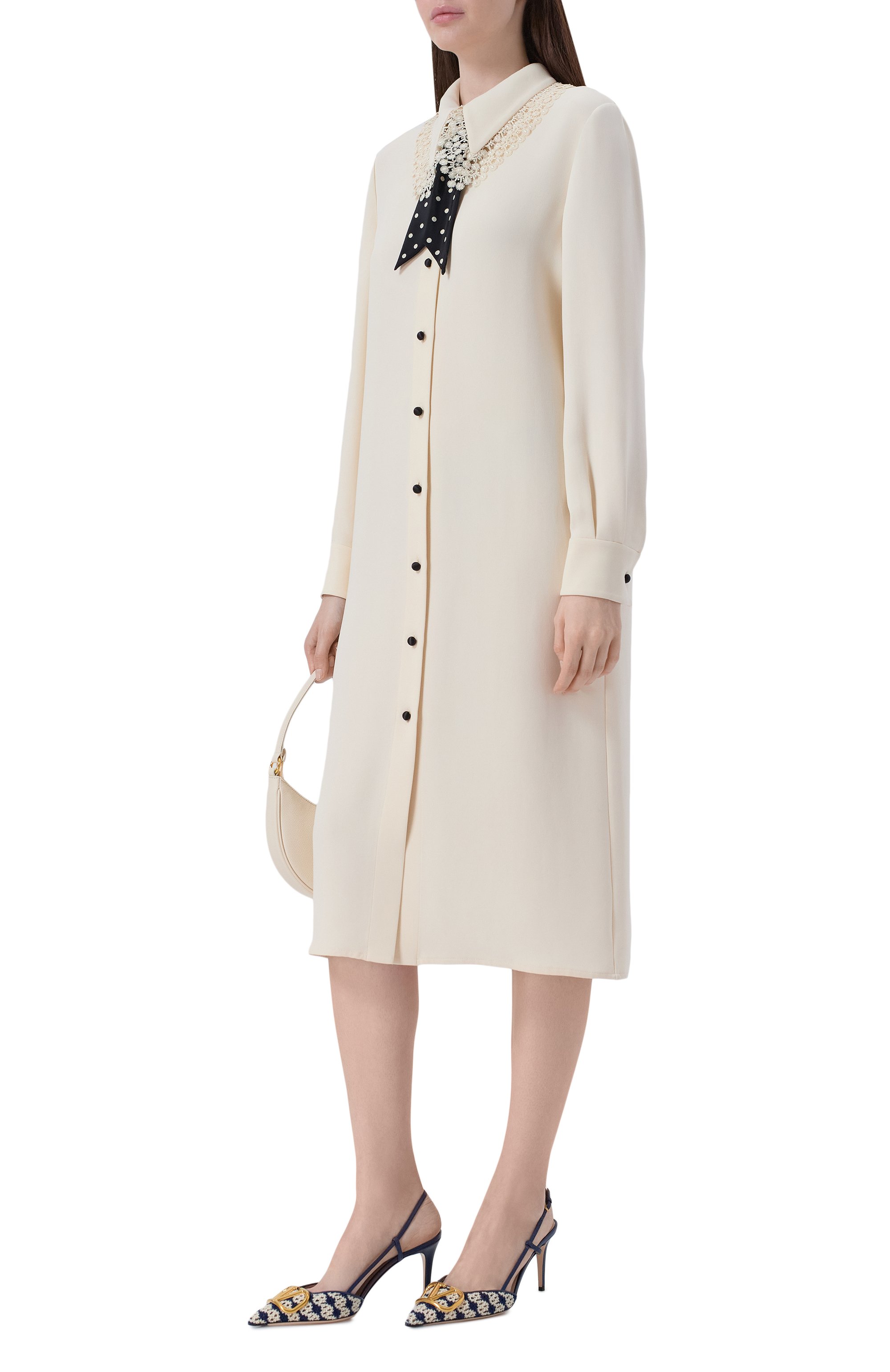 Текстильные туфли vlogo signature 80 VALENTINO, арт. 8W0S0R01/JZU, фото 3