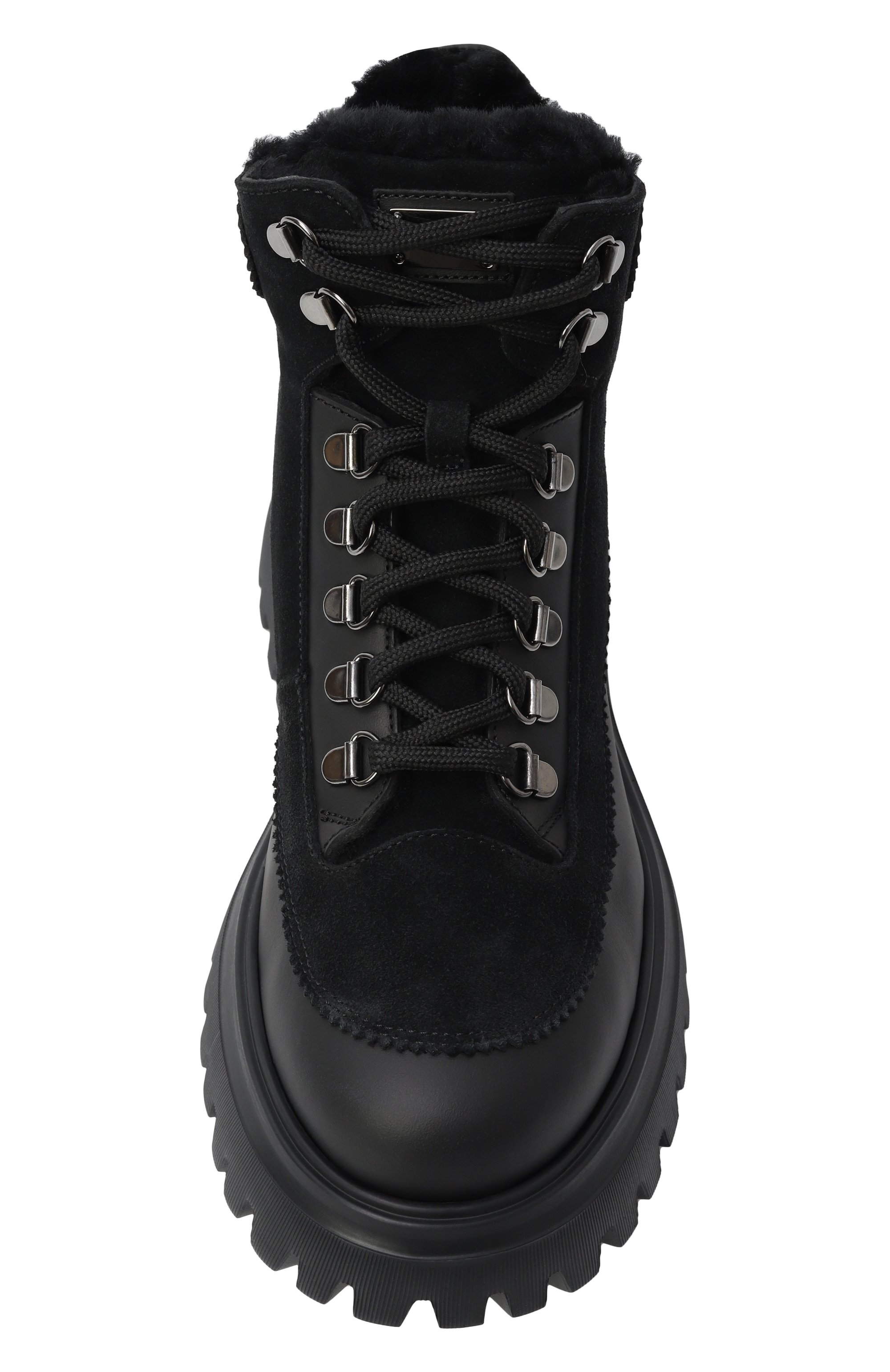 Кожаные ботинки DOLCE & GABBANA, арт. DA5177/AL696/37-38, фото 4