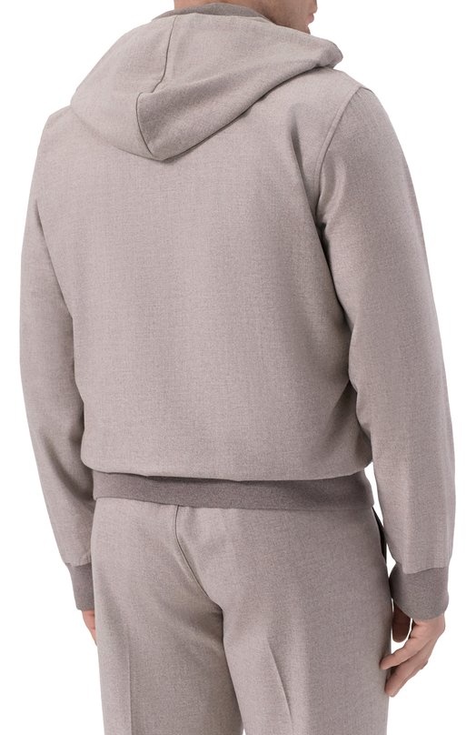 Шерстяная толстовка Capobianco 19M403.FA00./58 Бежевый  19M403.FA00./58 Фото 4
