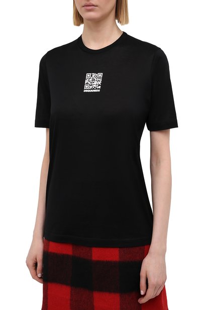 Хлопковая футболка DSQUARED2, арт. S75GD0151/S23848, фото 3