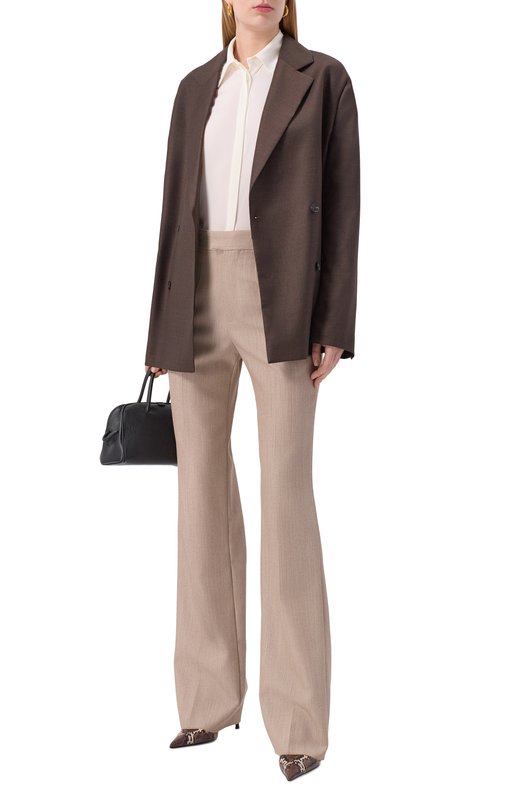 Шелковая блузка Antonelli Firenze P1229/240 Кремовый  P1229/240 Фото 2