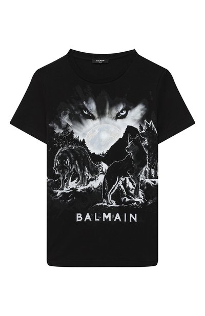 Хлопковая футболка BALMAIN, арт. 6N8581/NX330/12-16, фото 1