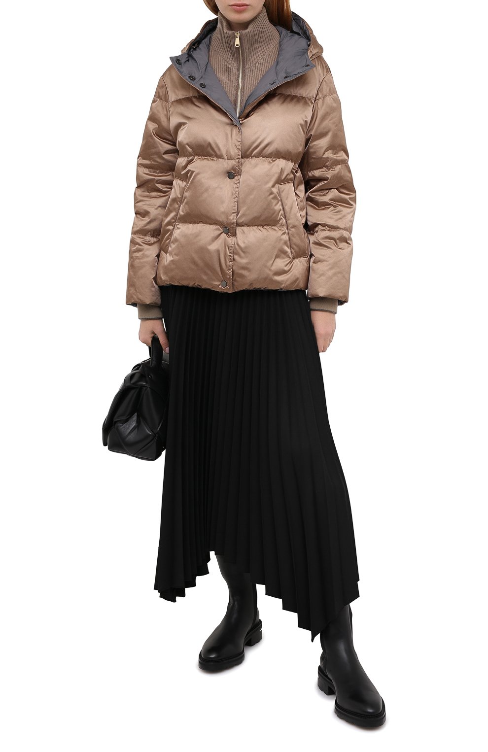 Пуховик BRUNELLO CUCINELLI бежевого цвета по цене 469500 руб., арт. MB5868246, фото 2 Пуховик BRUNELLO CUCINELLI, арт. MB5868246, фото 2