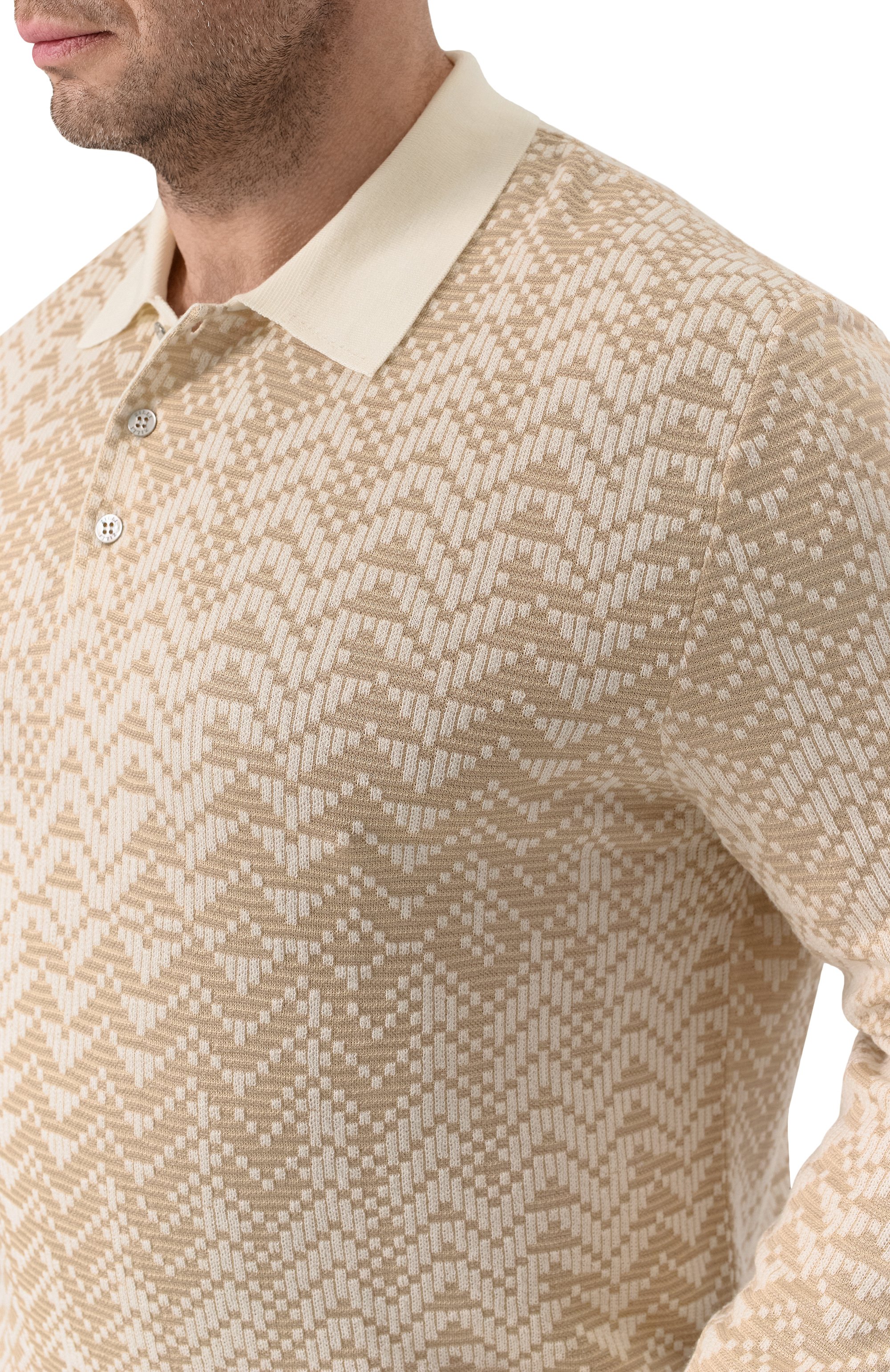 Поло из шерсти и шелка ZILLI, арт. KBP001M0230VRAWA0_001, фото 5