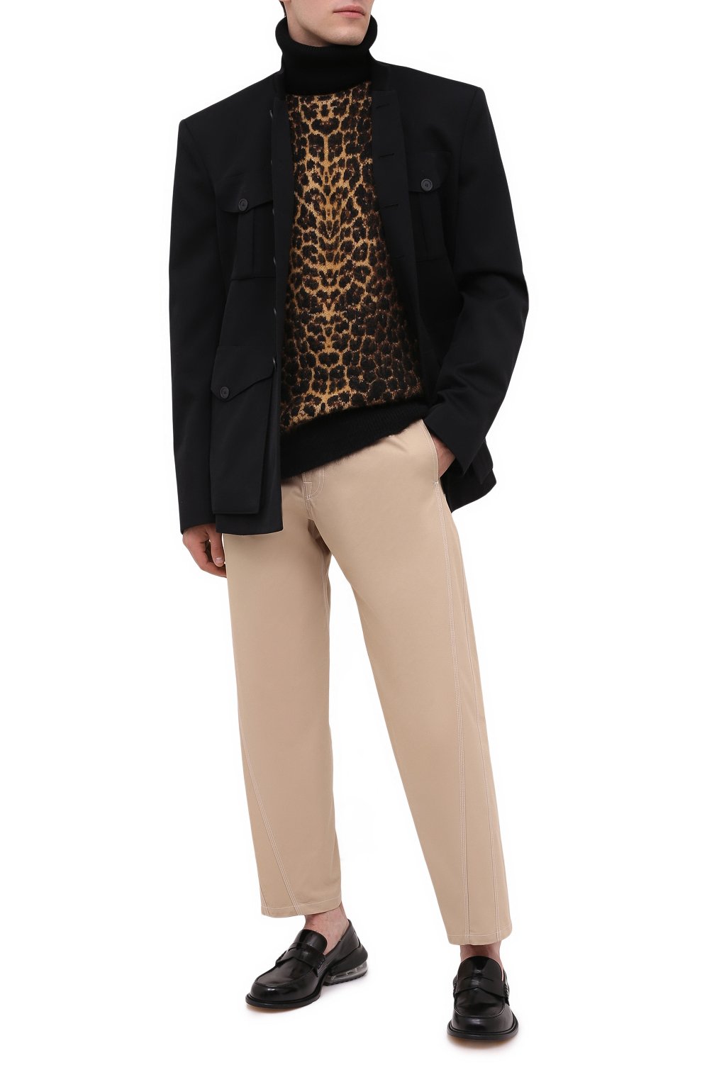 Шерстяной свитер SAINT LAURENT, арт. 631490/YARC2, фото 3