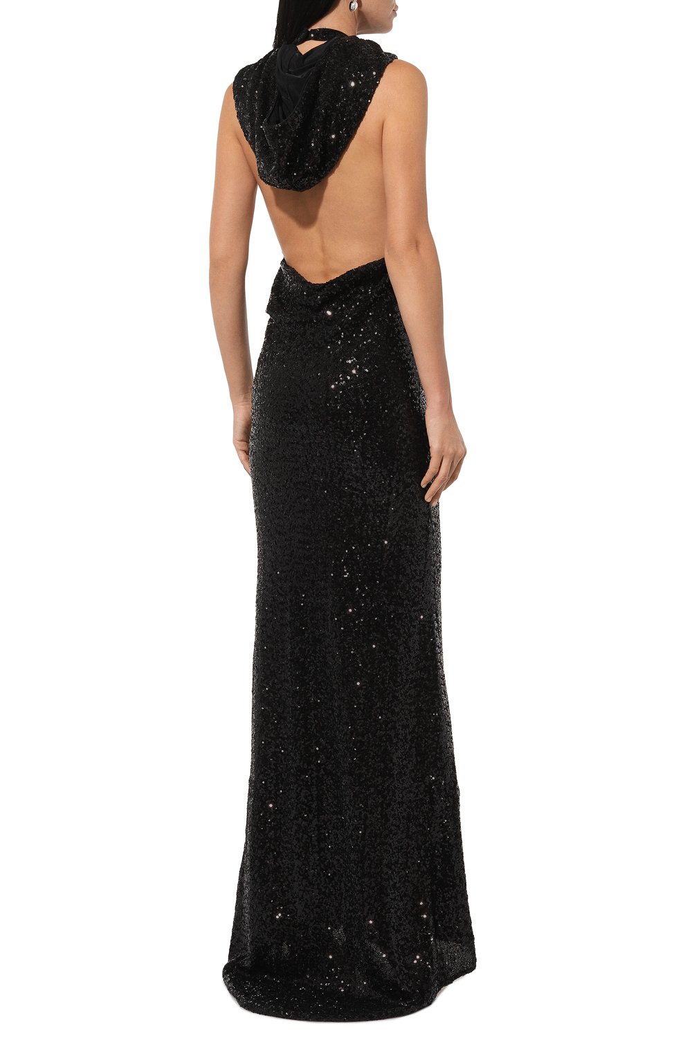 Платье с отделкой пайетками PINKO, арт. 104471/A29J, фото 4