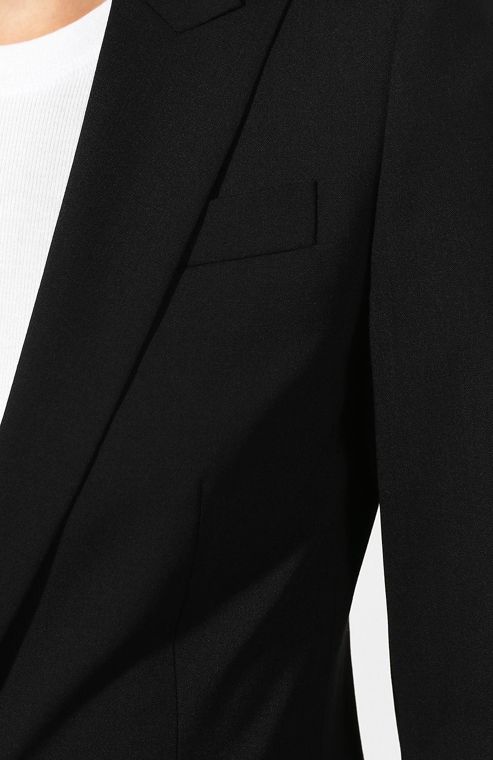 Шерстяной жакет DSQUARED2 черного цвета по цене 99500 руб., арт. S75BN0707/S40320, фото 5 Шерстяной жакет DSQUARED2, арт. S75BN0707/S40320, фото 5