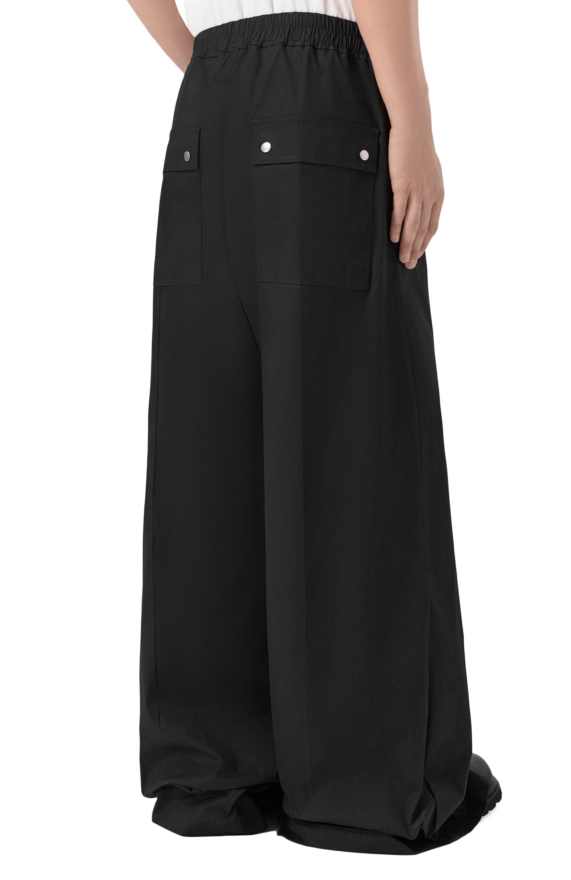Хлопковые брюки RICK OWENS, арт. RU02F4366/TE, фото 4