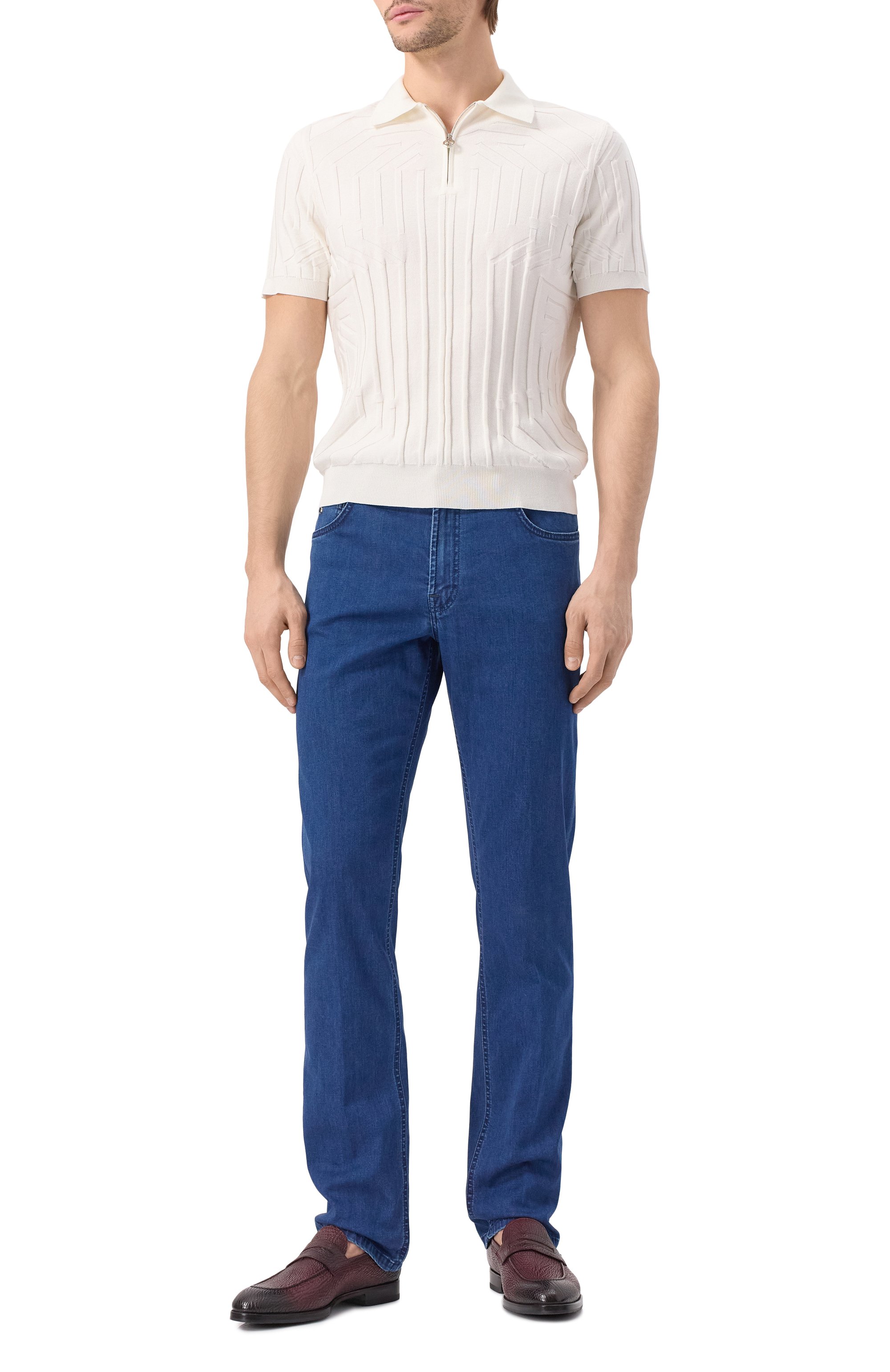 Кожаные пенни-лоферы STEFANO RICCI, арт. U002_C2351/SHK, фото 2