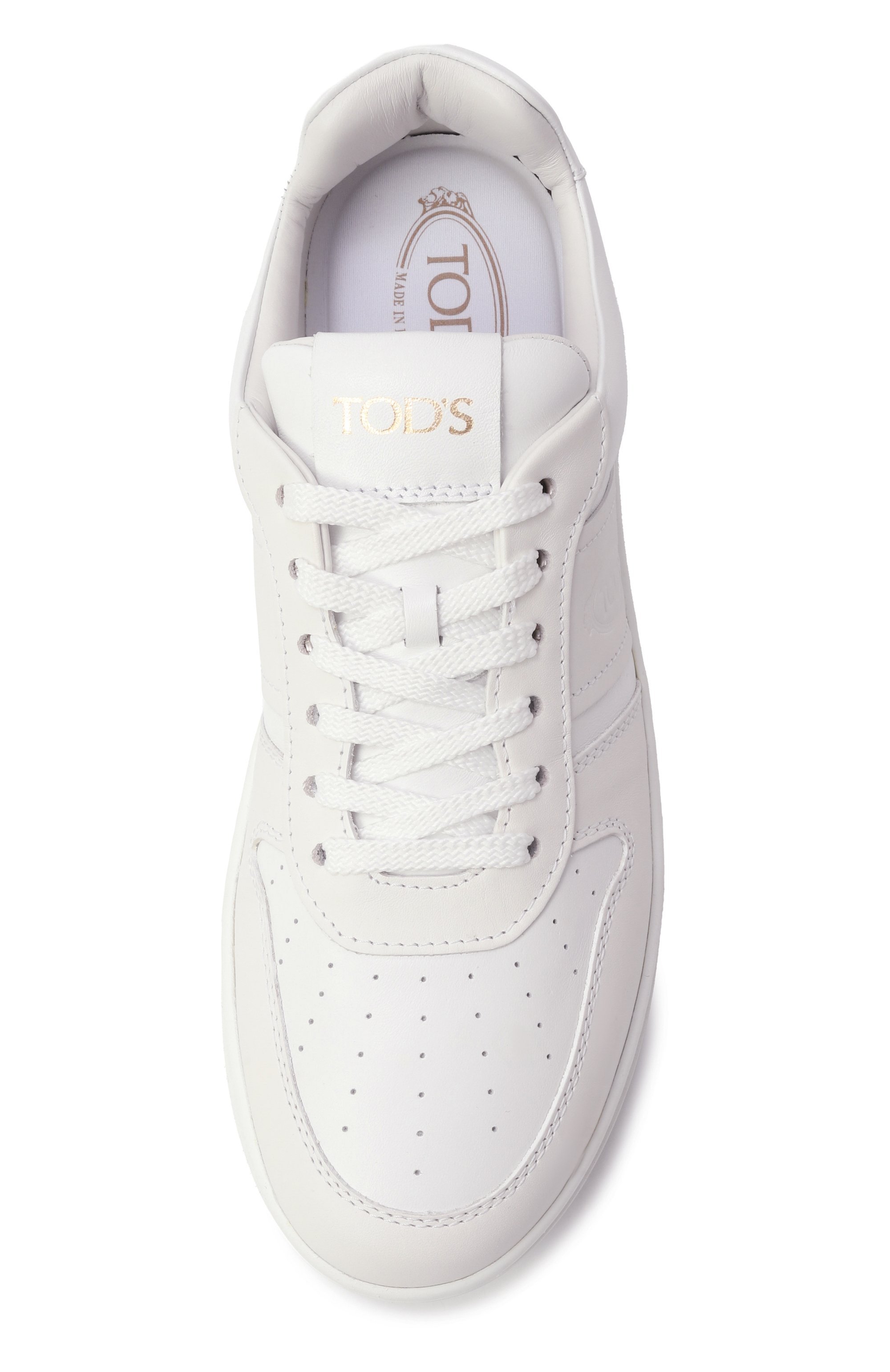 Кожаные кеды TOD’S, арт. XXW88K0HP30/0V7, фото 6