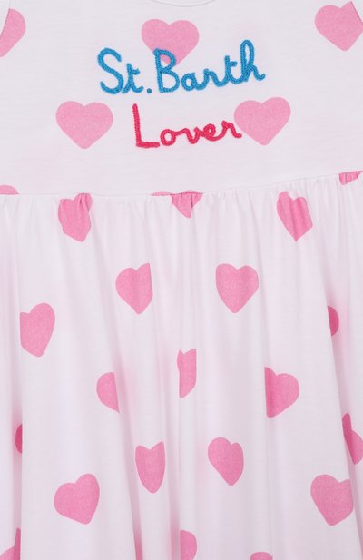 Хлопковое платье MC2 SAINT BARTH, арт. STBK MASHA/03060H, фото 3